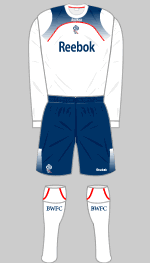 bolton wanderers 2008-09 home kit