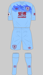 burnley 2019-20 2nd kit