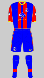 crystal palace fc 2012-13 home kit