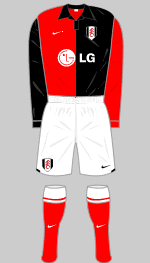 fulham 2008-09 away kit