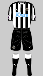 newcastle united 2017-18 1st kit