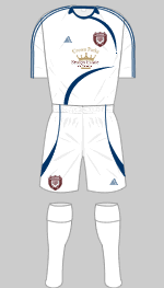 arbroath 2009-10 away strip - second version