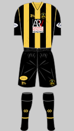 berwick rangers 2015-16 kit