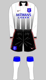 rangers 1997 change kit