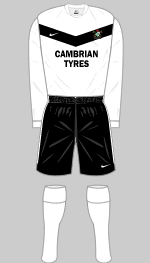 aberystwyth town fc 2011-12 away kit