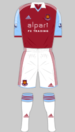 west ham united 2013-14 home kit