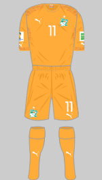 coate d'ivoire 2014 world cup kit