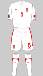 serbia 2010 away strip